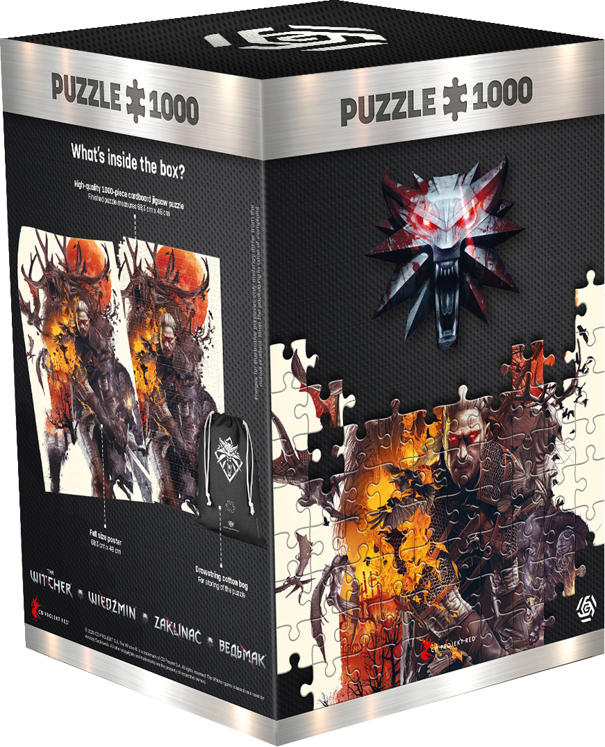 фото Пазл good loot the witcher: monsters 1000 элементов