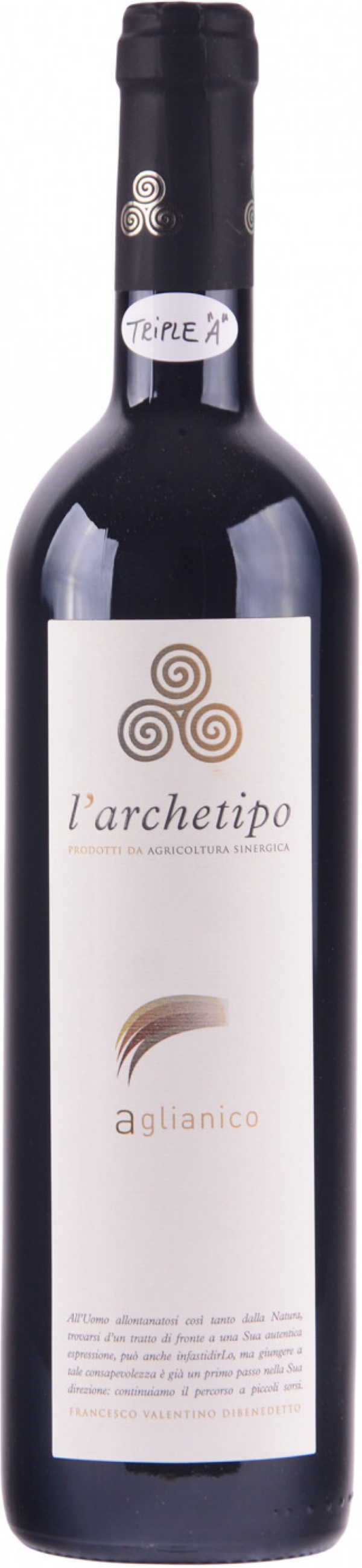 

Вино сухое красное L'Archetipo Aglianico , Италия, 0.75 л