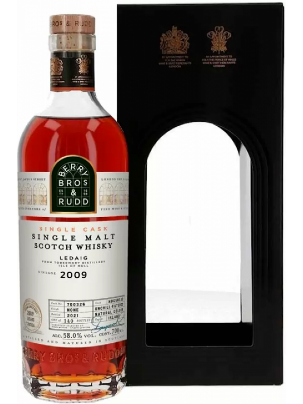

Виски Berry Bros and Rudd Ledaig , 0.7 л