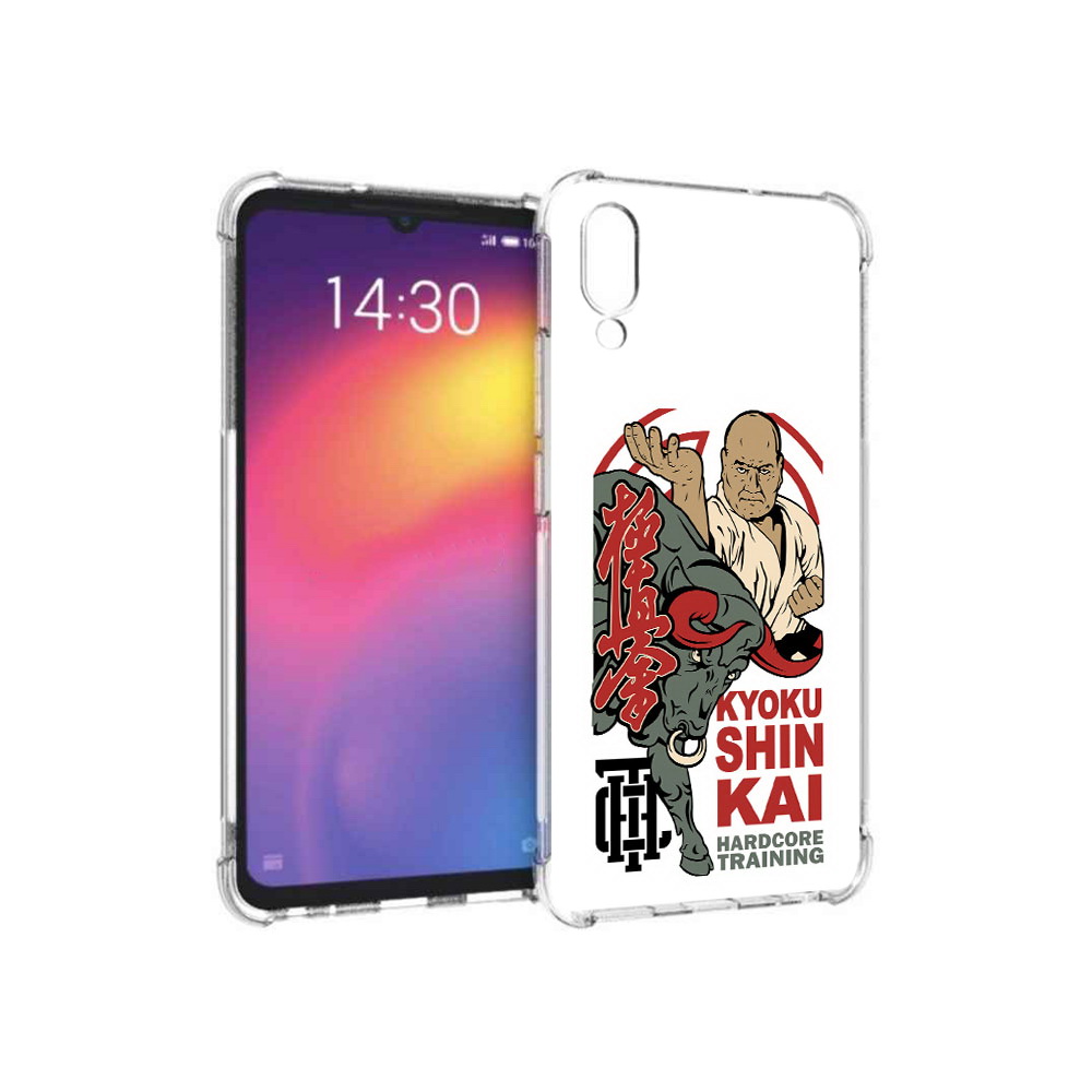 

Чехол MyPads Tocco для Meizu Note 9 единоборства рисунок (PT134513.88.343), Прозрачный, Tocco