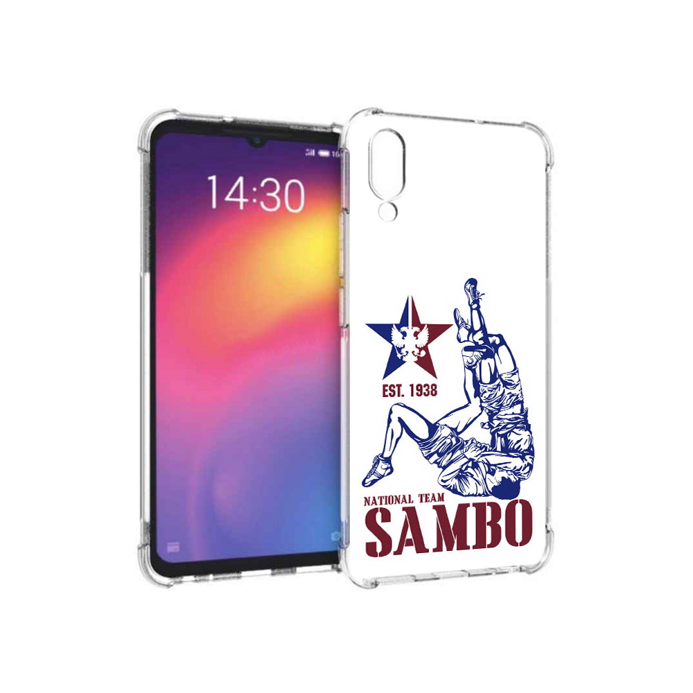 

Чехол MyPads Tocco для Meizu Note 9 единоборства самбо (PT134513.88.344), Прозрачный, Tocco