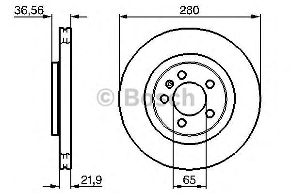 

Тормозной диск BOSCH 0986478852