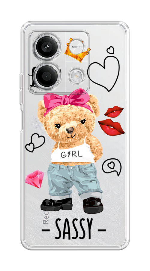 

Чехол на Xiaomi Redmi Note 13 5G "Sugar Mommy", Голубой;белый;розовый, 320050-1