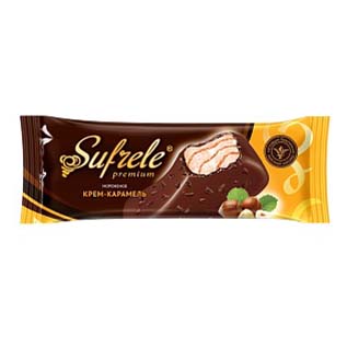 

Мороженое Sufrele эскимо пломбир крем-карамель 12% 70 г