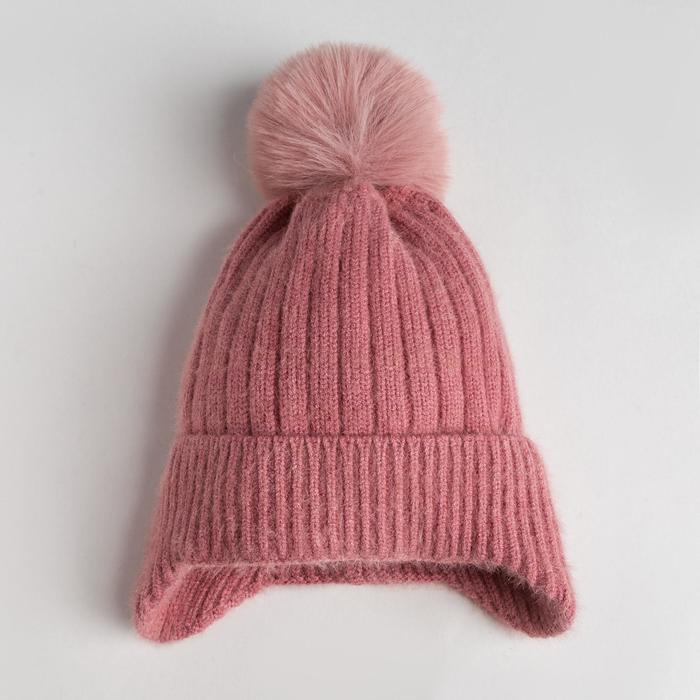 

Шапка для девочки MINAKU Классика цв.розовый, р-р 50-52, MINAKU: Сozy Winter