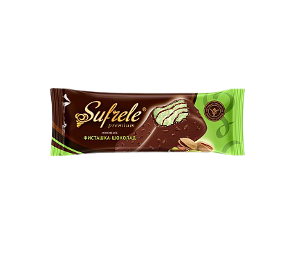 

Мороженое пломбир Sufrele фисташка-шоколад 70 г