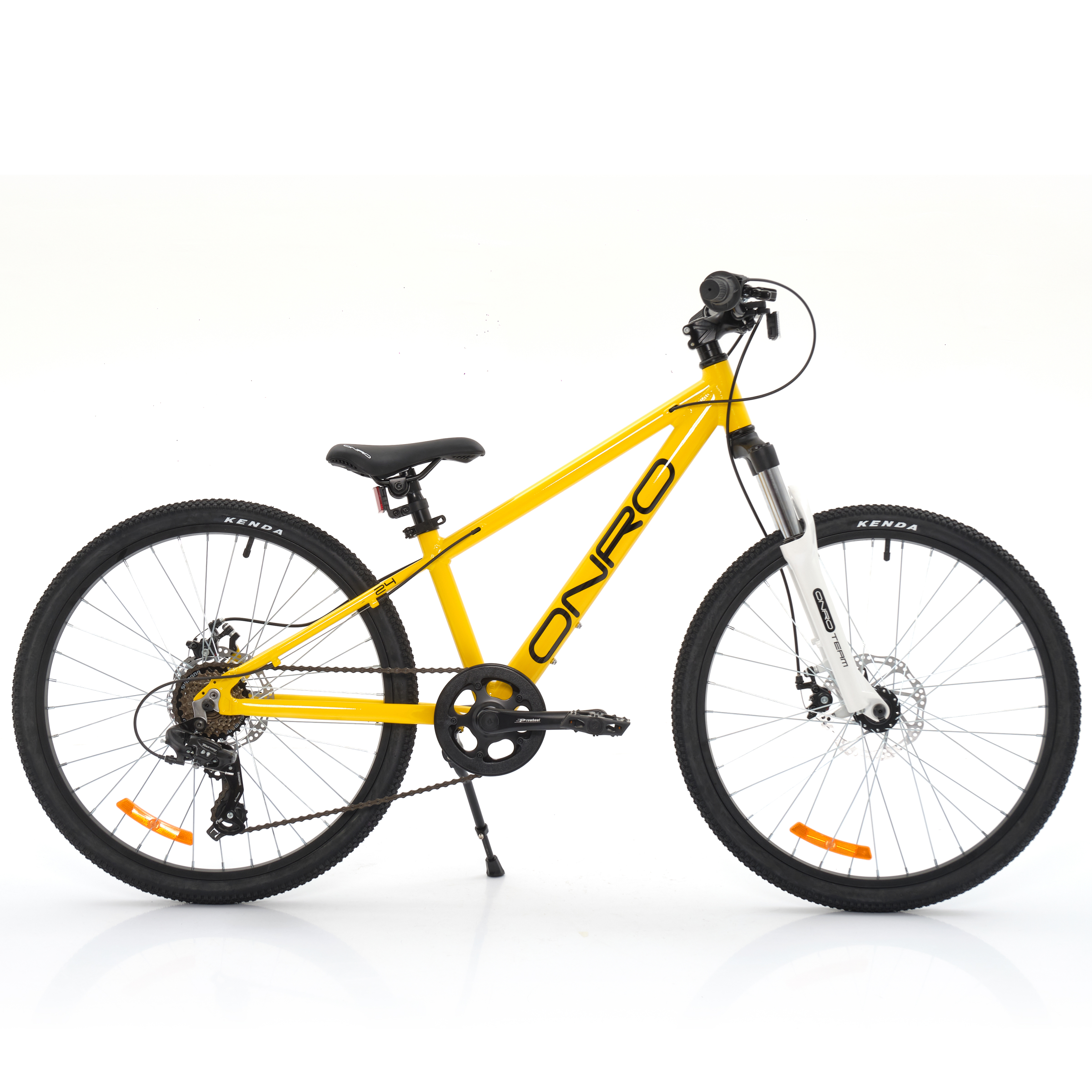 Велосипед ONRO ON244BY 2022 One Size желтый