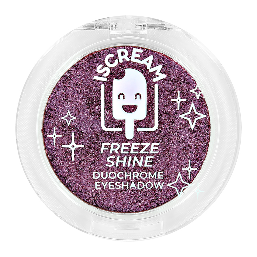 фото Тени для век iscream freeze shine дуохром тон 02 magenta silk