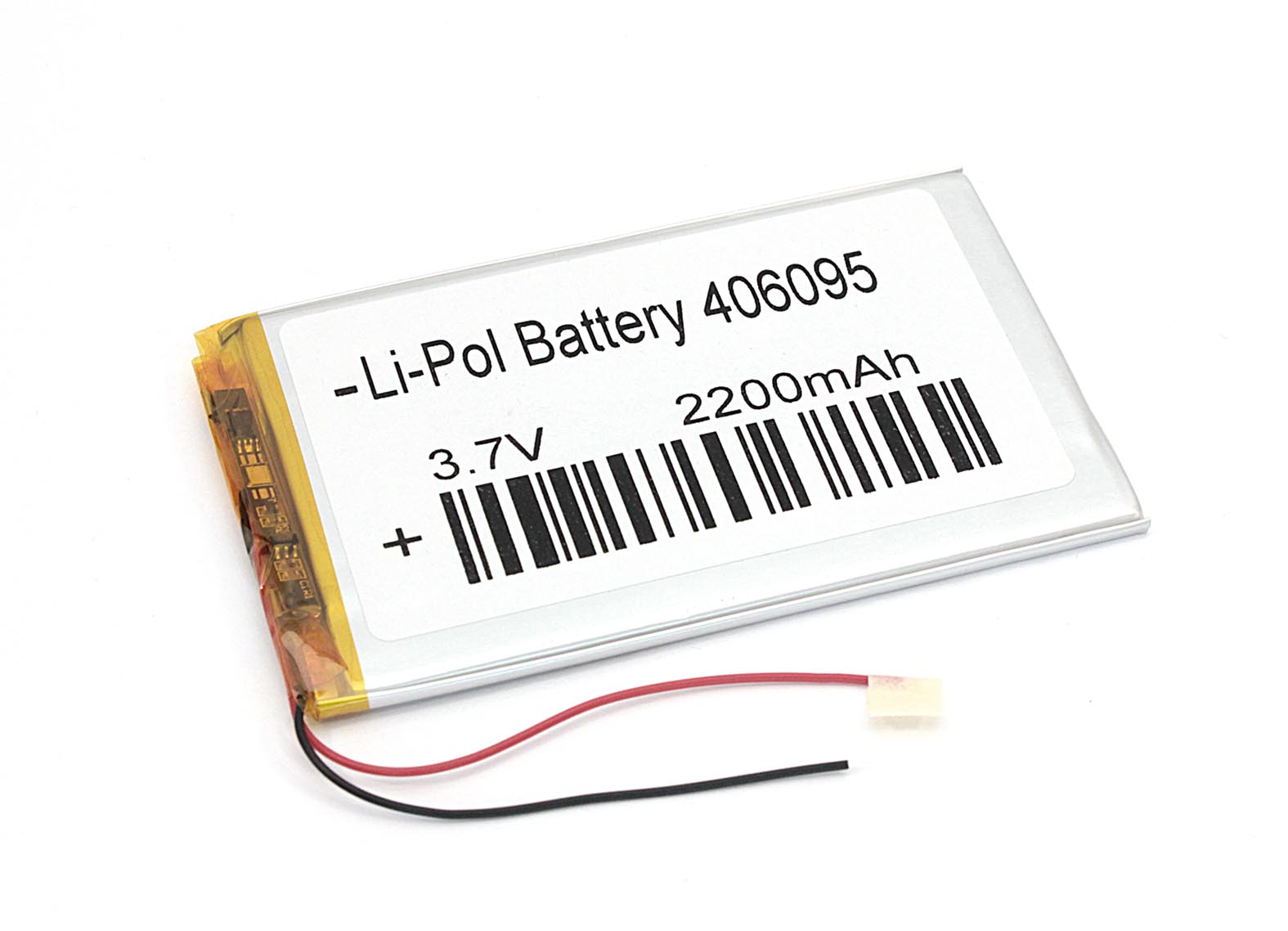 Аккумуляторная батарея OEM Li-Pol 4*60*95мм 2pin 3.7V/2200mAh 600007387998