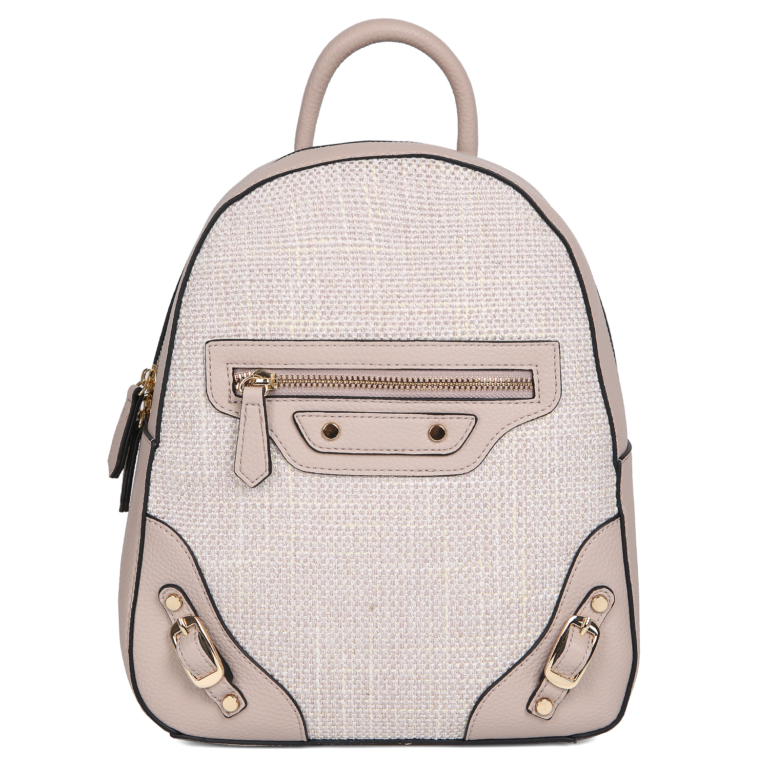 фото Рюкзак женский fabretti fg2008210-9, бежевый