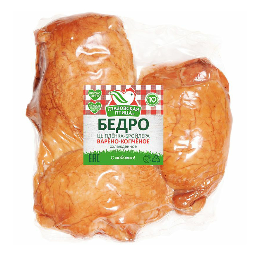 

Бедро куриное варено-копченое Глазовская птица