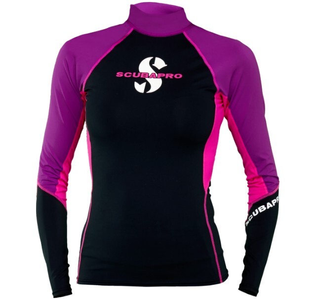 

Футболка Scubapro T-Flex Jewel UPF80 (30-S), Фиолетовый;черный, T-Flex