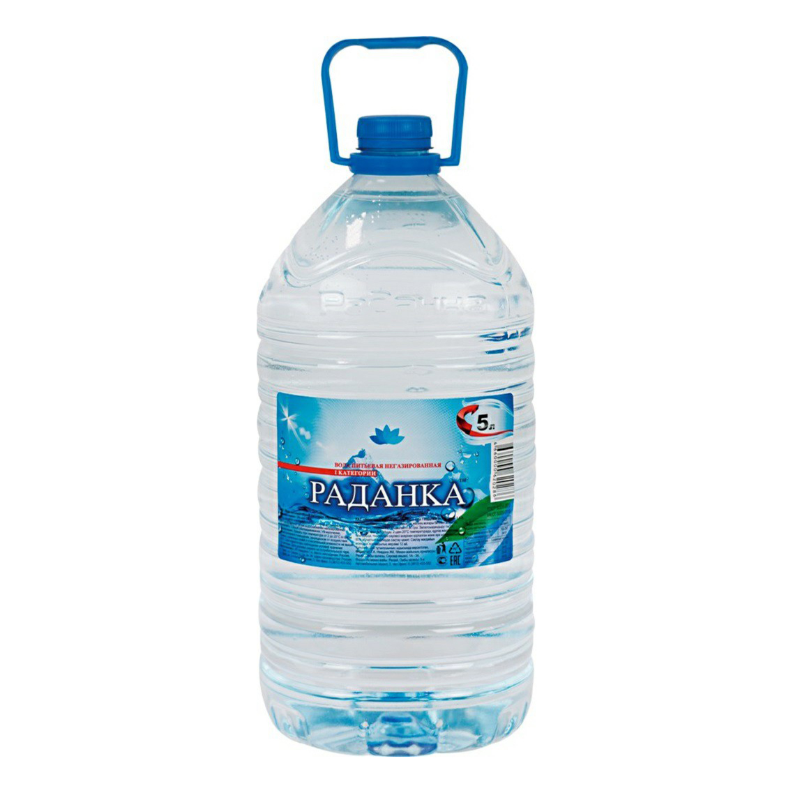 

Вода питьевая «Раданка» негазированная, 5 л