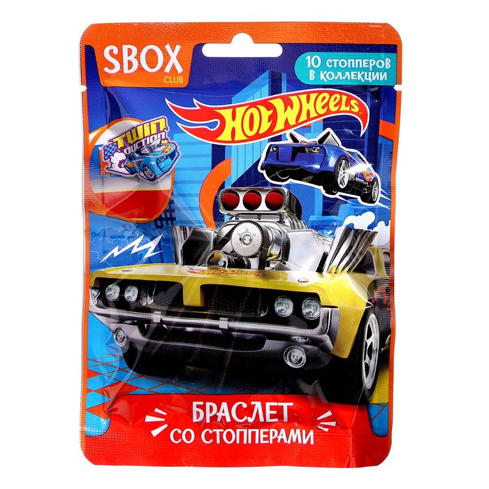 фото Конфитрейд браслет в флоупаке hot wheels sbox club