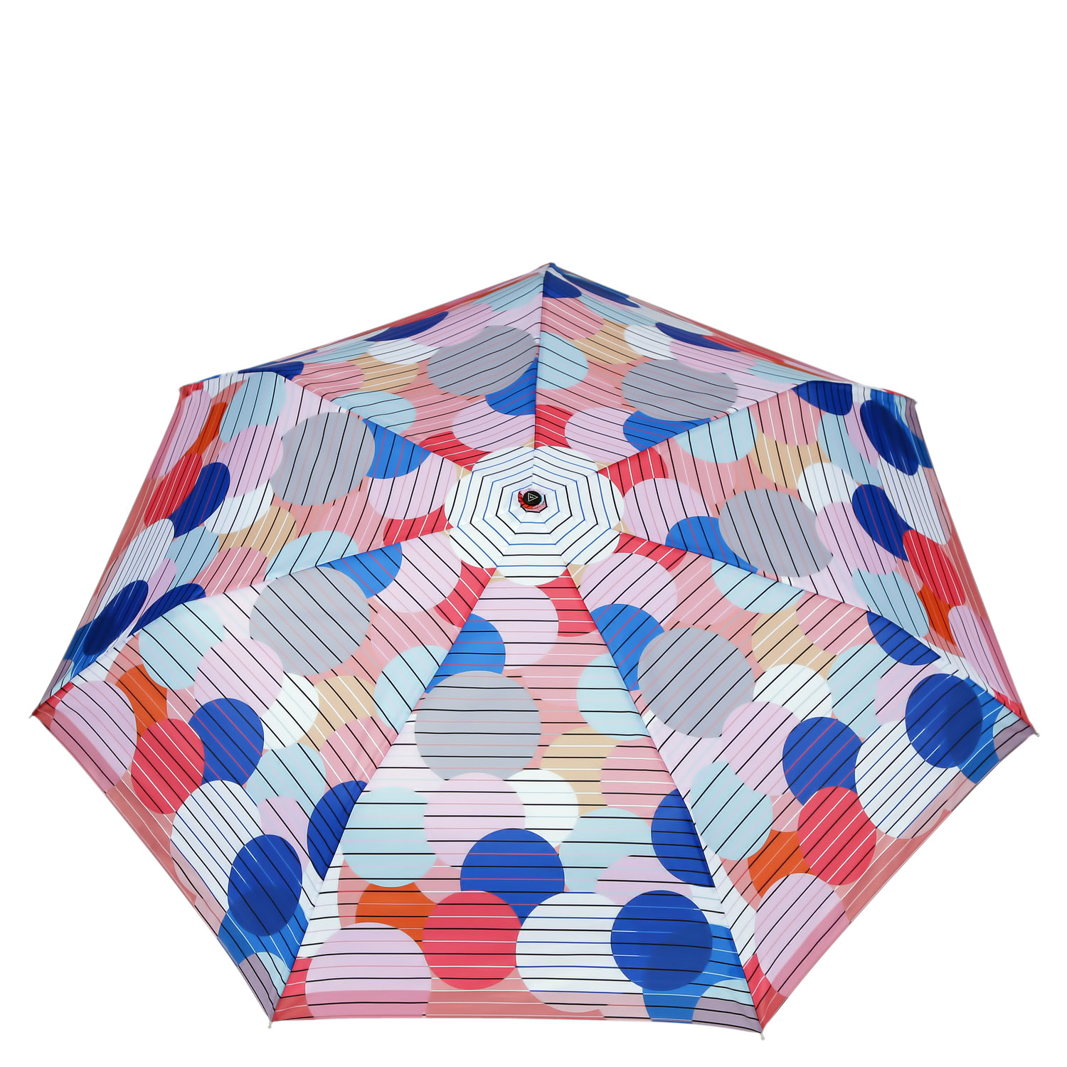 Зонт складной женский автоматический FABRETTI P-20116-5, розовый