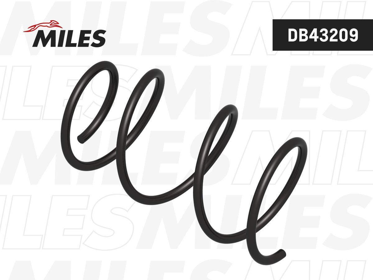 

MILES DB43209 Пружина передней подвески TOYOTA COROLLA/FIELDER/RUNX 1/2NZFE 00- (OBK C4T14