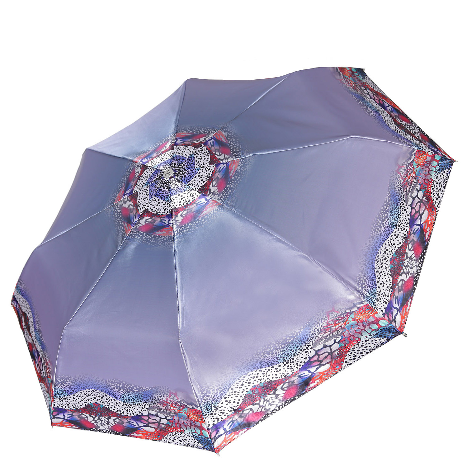 Зонт складной женский автоматический FABRETTI L-20132-10, фиолетовый