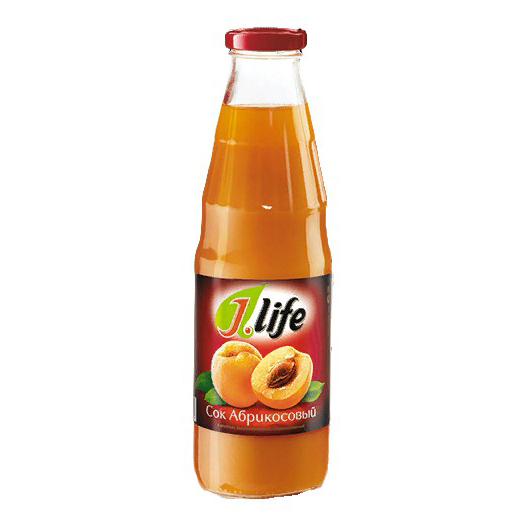 

Сок J.Life Абрикосовый с мякотью, 1 л