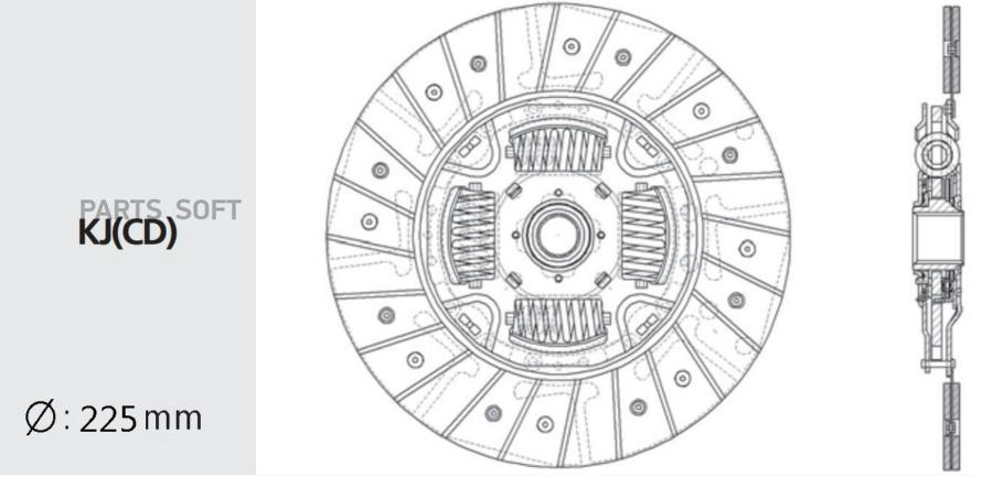 

VALEO PHC Диск сцепления HYUNDAI Sonata 5 2.0 VALEO PHC