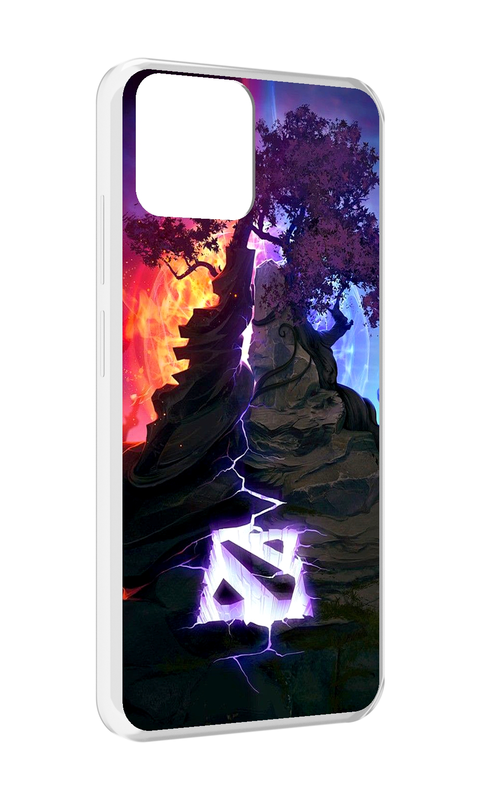 

Чехол MyPads dota 2 логотип для Blackview A95, Прозрачный, Tocco