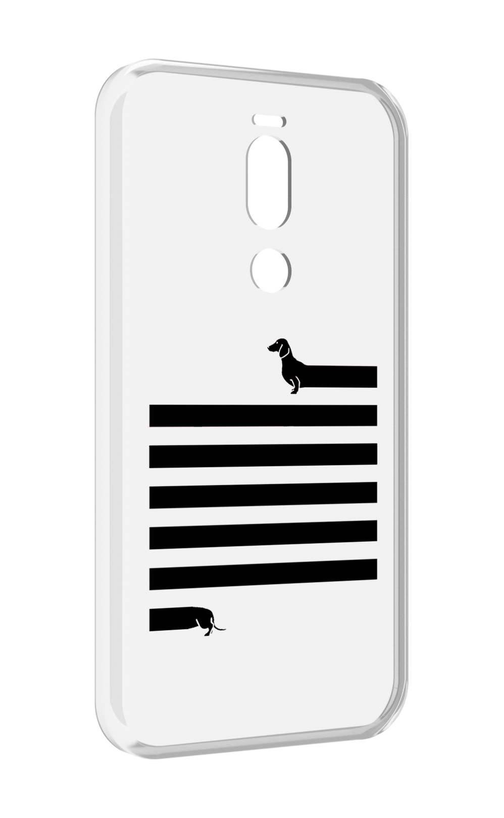 

Чехол Mypads Длинная-Такса Для Meizu X8, Прозрачный, Tocco