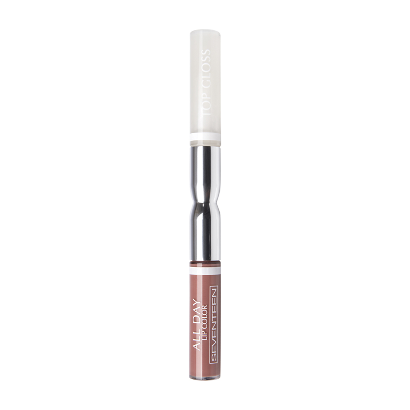 фото Помада-блеск для губ стойкая seventeen all day lip color&top gloss т.32