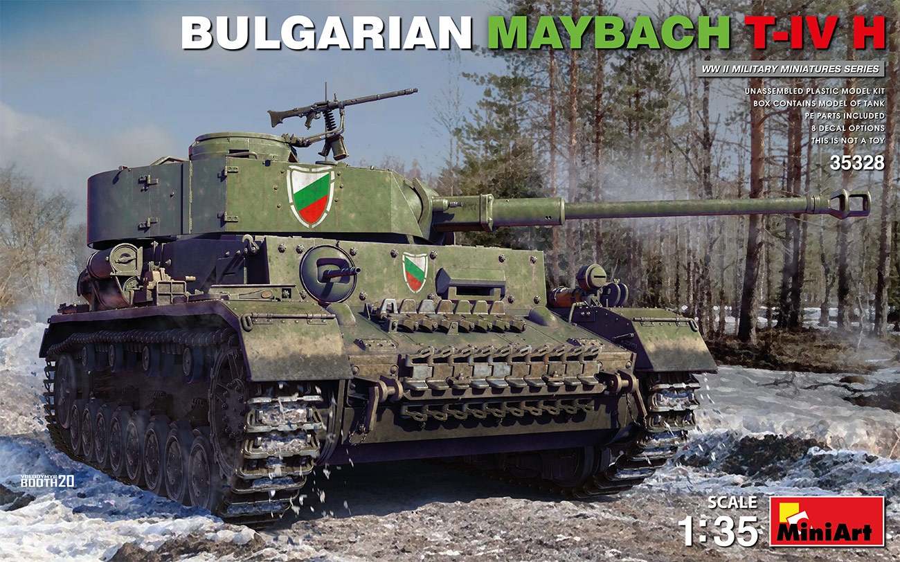 

Сборная модель MiniArt 1/35 Болгарский танк Maybach T-IVH 35328