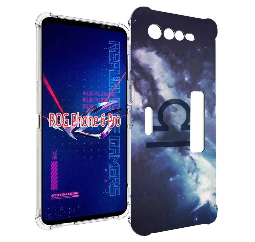 

Чехол MyPads знак зодиака весы 5 для Asus ROG Phone 6 Pro, Прозрачный, Tocco