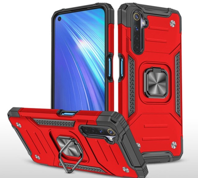

Чехол MyPads для Realme 6 красный