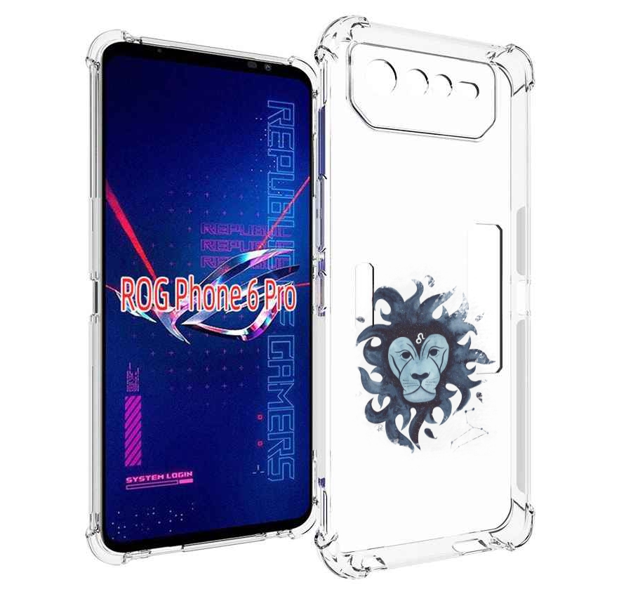 

Чехол MyPads знак зодиака лев 5 для Asus ROG Phone 6 Pro, Прозрачный, Tocco