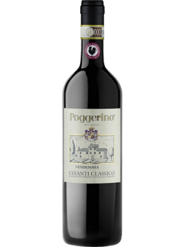 

Вино сухое красное Poggerino Chianti Classico , Италия, 0.75 л