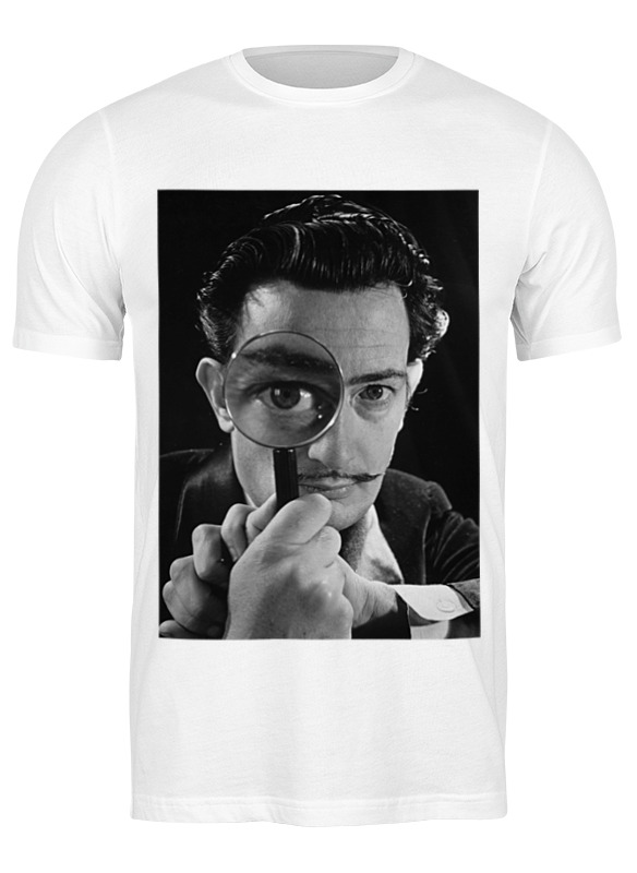 

Футболка мужская Printio Salvador dali белая 3XL, Белый, Salvador dali