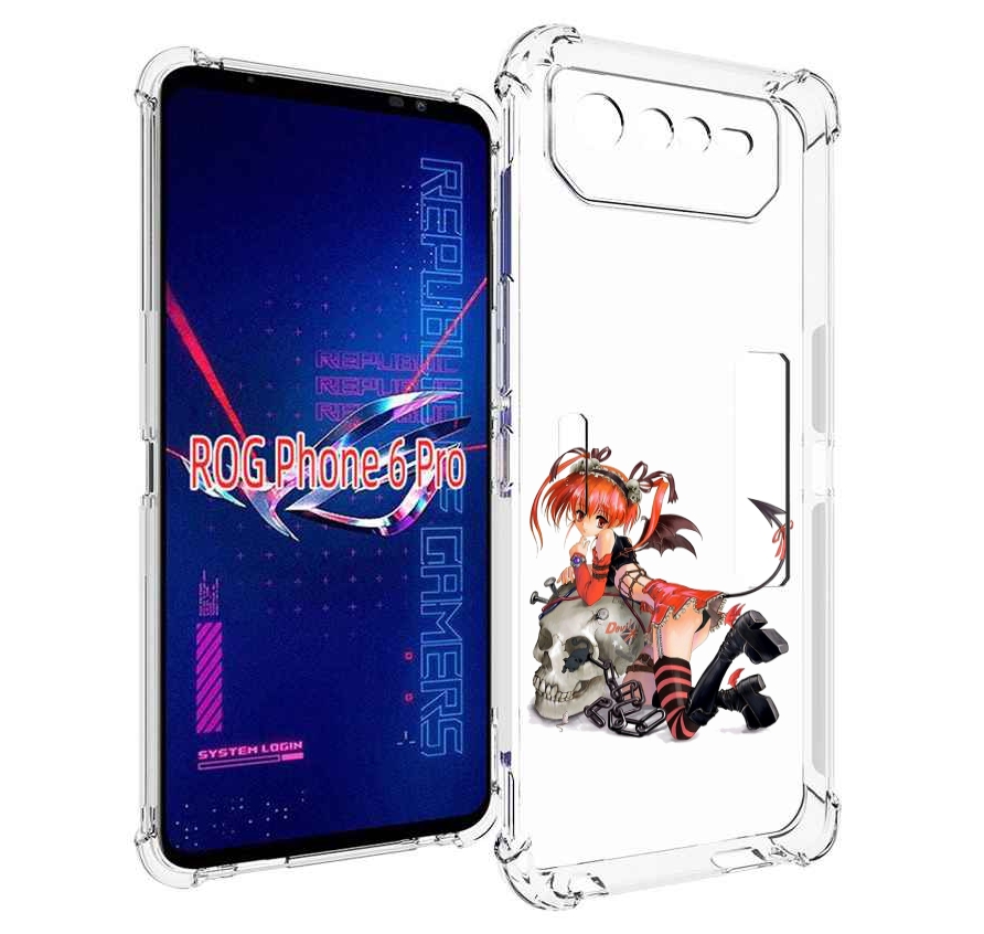 

Чехол MyPads аниме для Asus ROG Phone 6 Pro, Прозрачный, Tocco