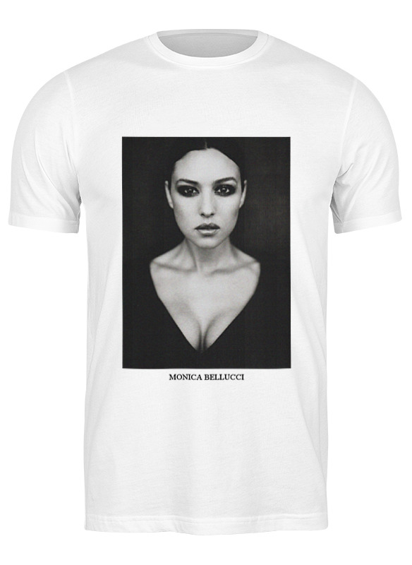 

Футболка мужская Printio Monica bellucci белая 3XL, Белый, Monica bellucci
