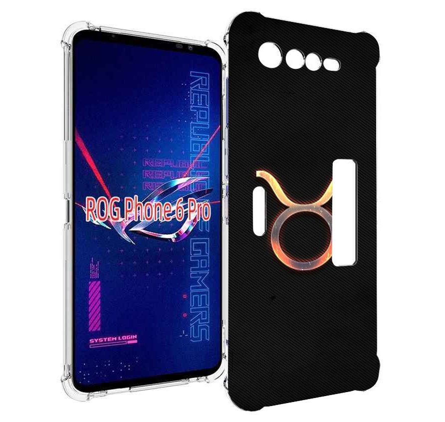 

Чехол MyPads знак зодиака телец 5 для Asus ROG Phone 6 Pro, Прозрачный, Tocco