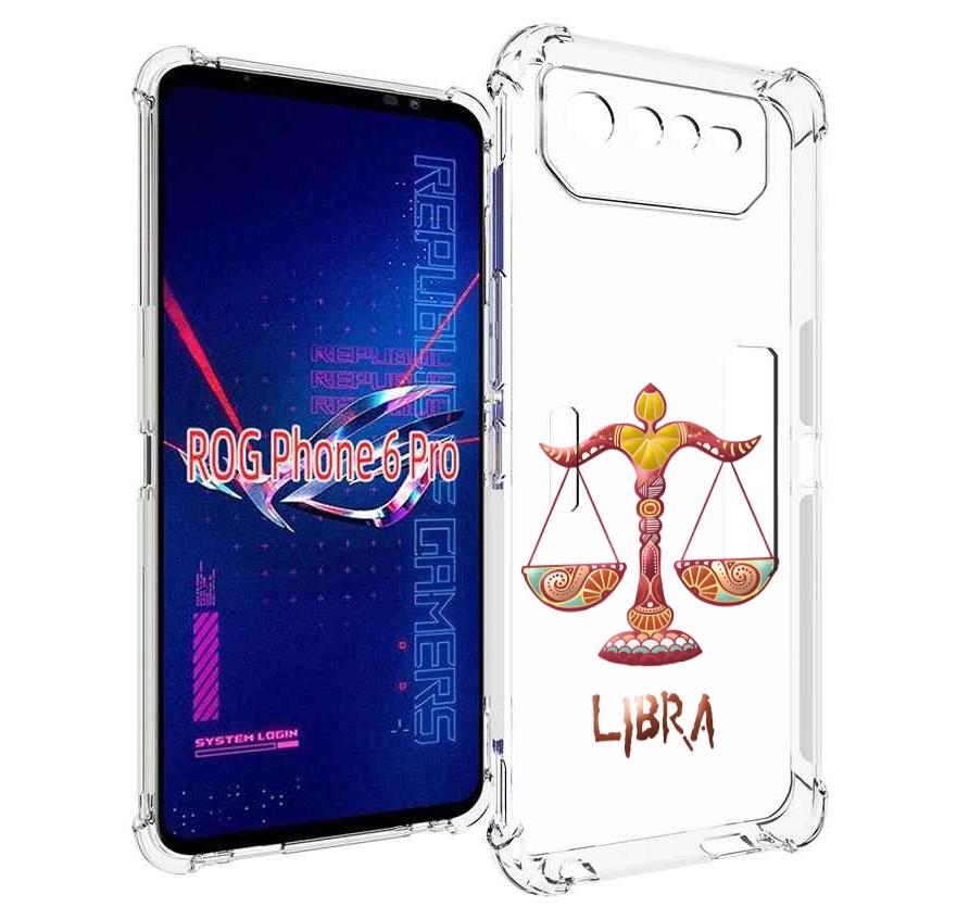 

Чехол MyPads знак-зодиака-весы-8 для Asus ROG Phone 6 Pro, Прозрачный, Tocco