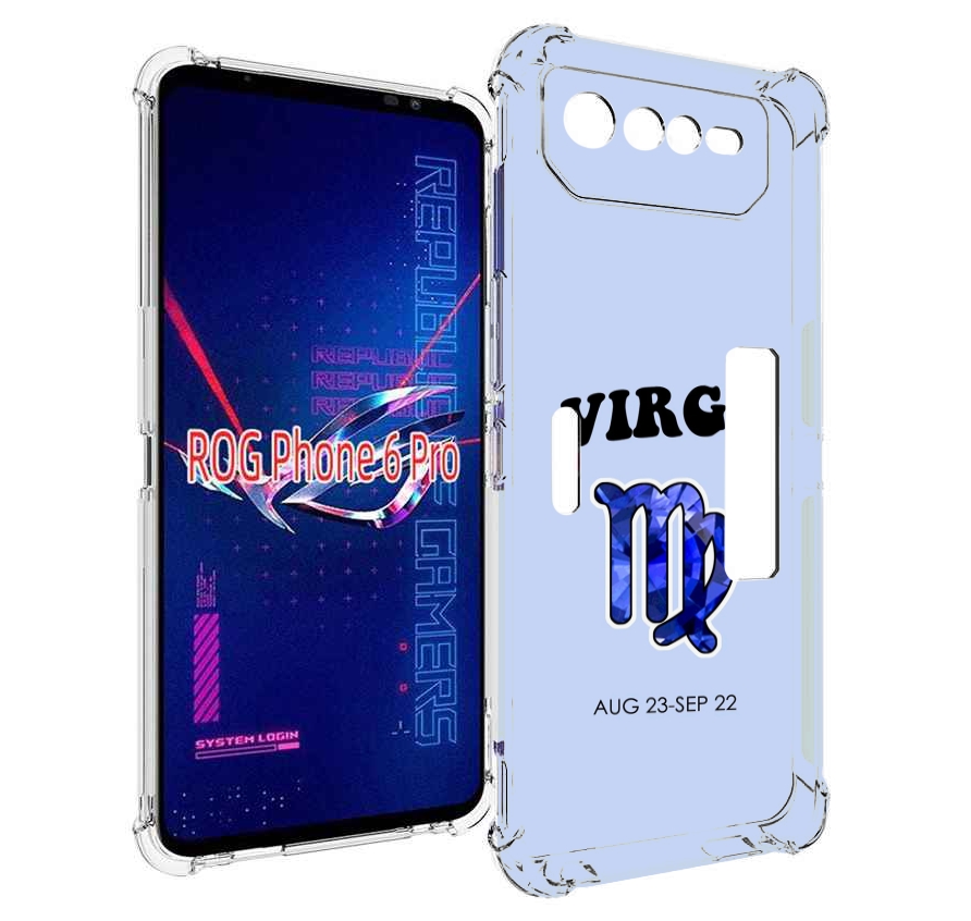 

Чехол MyPads знак-зодиака-дева-1 для Asus ROG Phone 6 Pro, Прозрачный, Tocco