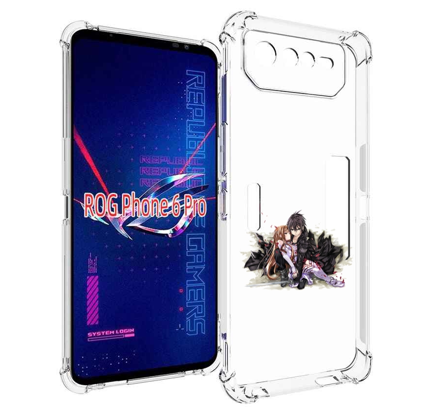

Чехол MyPads аниме асуна для Asus ROG Phone 6 Pro, Прозрачный, Tocco