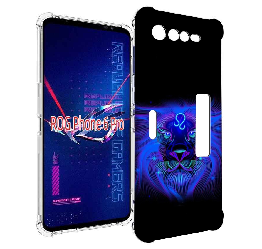 

Чехол MyPads знак-зодиака-лев-3 для Asus ROG Phone 6 Pro, Прозрачный, Tocco