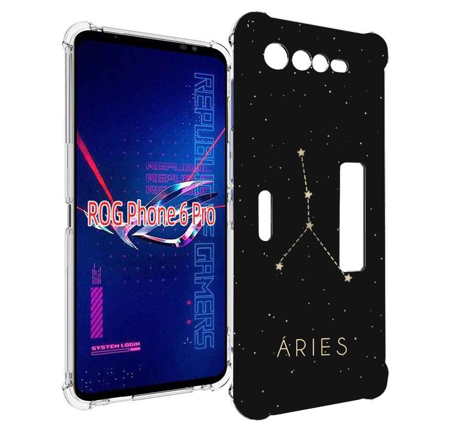 

Чехол MyPads знак-зодиака-овен-3 для Asus ROG Phone 6 Pro, Прозрачный, Tocco