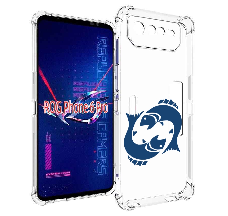 

Чехол MyPads знак-зодиака-рыбы-7 для Asus ROG Phone 6 Pro, Прозрачный, Tocco