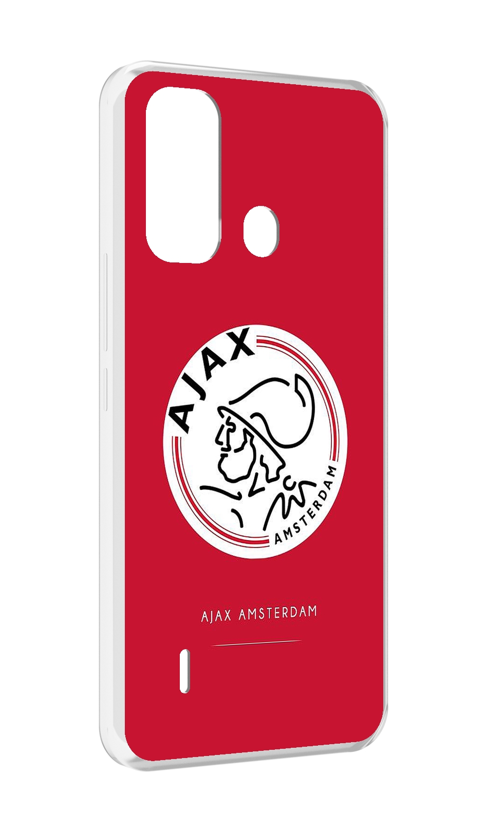 

Чехол MyPads фк аякс амстердам для ITEL A49 / A58 / A58 Pro, Прозрачный, Tocco