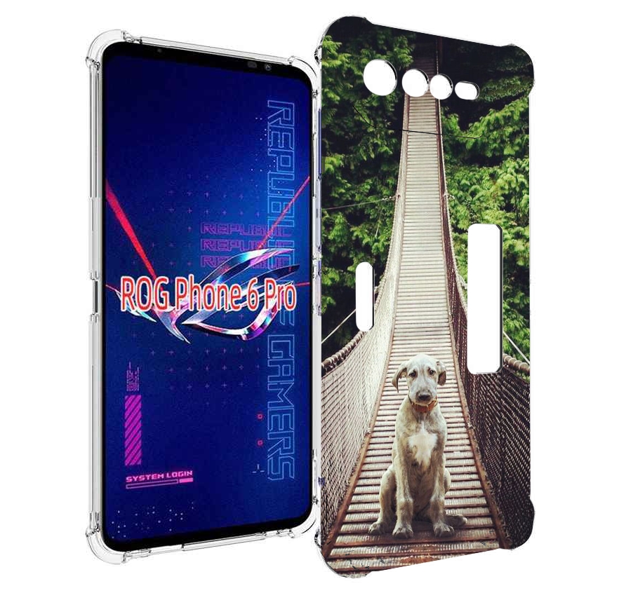 

Чехол MyPads ирландскии волкодав для Asus ROG Phone 6 Pro, Прозрачный, Tocco