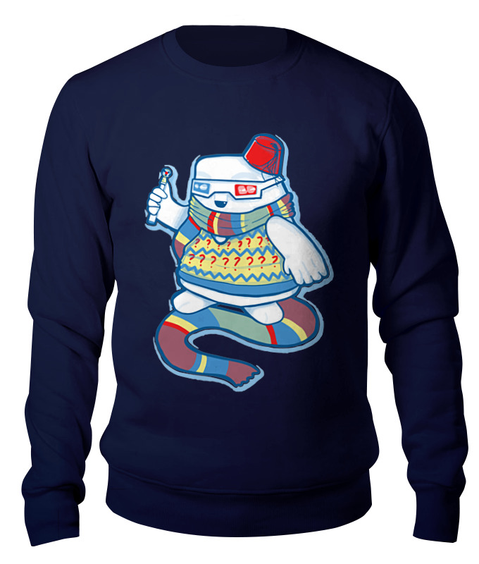 

Свитшот унисекс Printio Doctor adipose синий 2XL, Doctor adipose