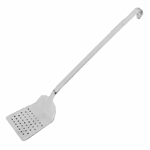 

Лопатка металлическая10х9 см L 49 см перфорированная Paderno 4110164