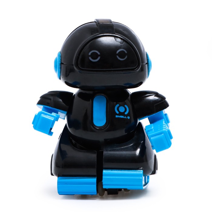 фото Робот iq bot радиоуправляемый минибот световые эффекты, цвет чёрный