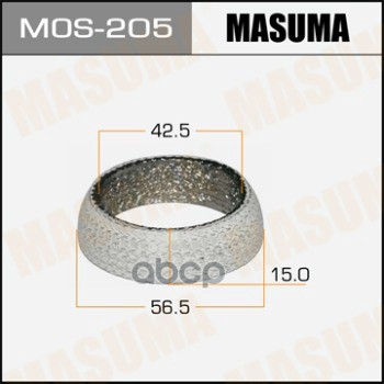

Mos-205_кольцо глушителя уплотнительноем 42.5x56.5 toyota