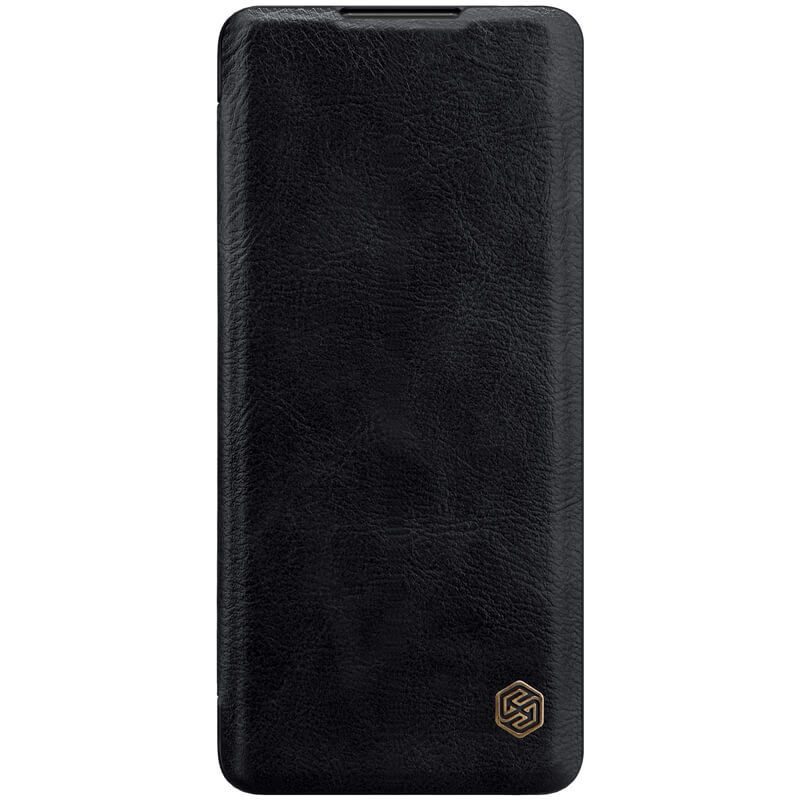 фото Кожаный чехол-книжка nillkin leather qin для huawei honor 30 pro / honor 30 pro+ (черный)