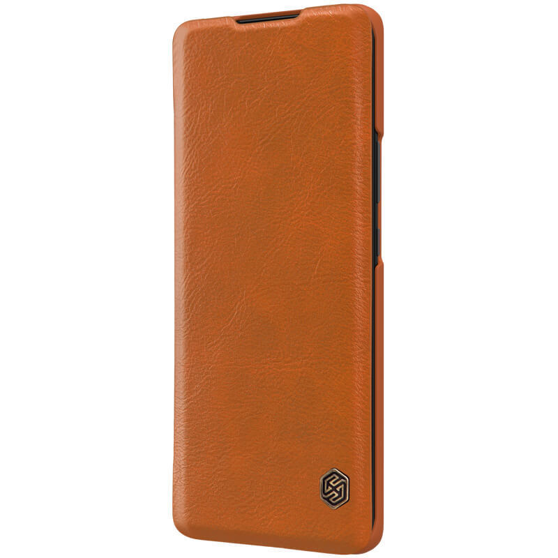 Кожаный чехол-книжка Nillkin Leather Qin для Huawei Honor 30 Pro/Honor 30 Pro+ коричневый