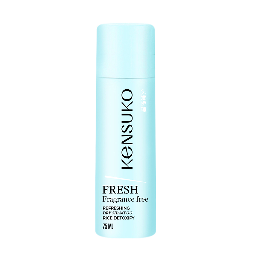 фото Шампунь для волос kensuko fresh fragrance free сухой 75